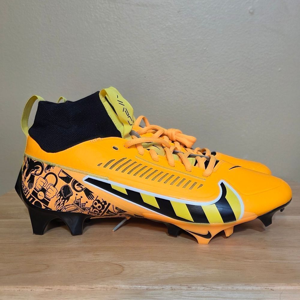 Nike Vapor Edge Pro 360 2 NRG Football Cleats Laser Orange Black FQ4026-800 9